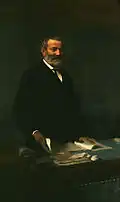 Quintino Sella in an official portrait.