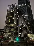 Rose de Cherbourg "Campusea" residence at night