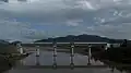 Rail bridge over sagda river