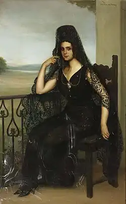 Raquel Meller, Spanish singer and actress, 1910