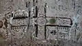 Wall decoration fragments