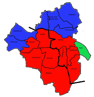 2011 results map