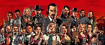 Art designs of the 23 main characters of the game