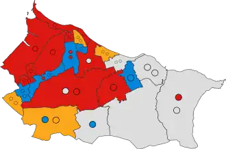 2023 results map