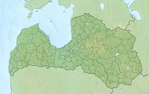 Latvian Museum of Architecture is located in Latvia