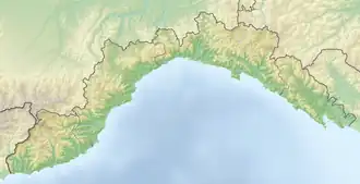 Tino (island) is located in Liguria