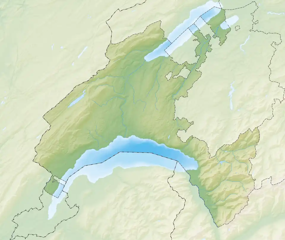 Lausanne is located in Canton of Vaud