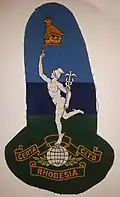 Emblem used by the Rhodesia Corps of Signals (1970–1980)