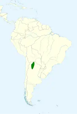 Map of range