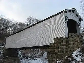 The Richland-Plummer Creek Covered Bridge, a township landmark