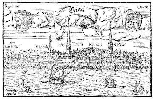 Skyline of Riga