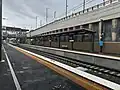 Shelter on Platform 1, October 2024