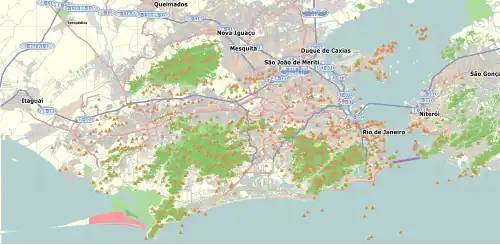 Cosme Velho is located in Rio de Janeiro