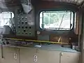 Cab, right side, Rj.B 9 at Rjukan station July 2012