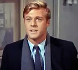 man with blond hair, about 30 years old