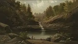 Mountain Pool, 1870, Smithsonian American Art Museum