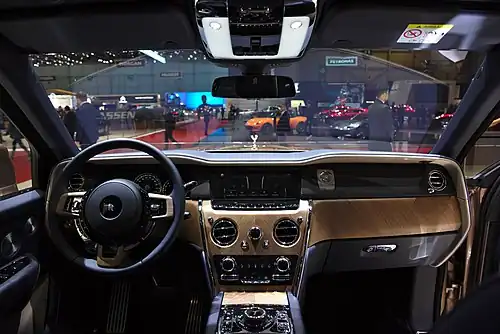 Front interior