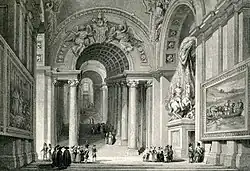 Scala Regia by Gian Lorenzo Bernini