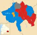 2007 results map