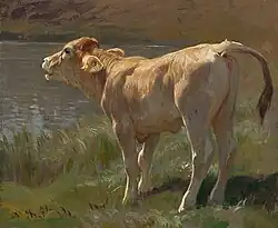 Bellowing Cow, 1871