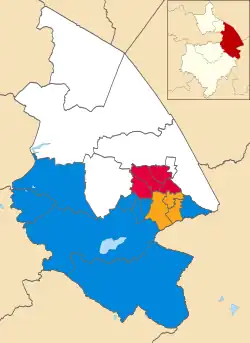 2011 results map