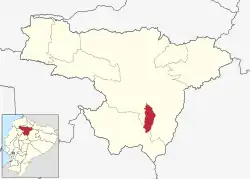 Rumiñahui Canton in Pichincha Province