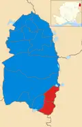 2011 results map