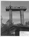 The Residency on May 2, 1974, being built using the top-down construction method.
