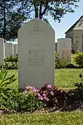 Polish headstone