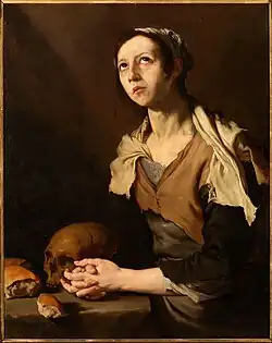 Saint Mary of Egypt, 1651, 88 x 71&nbsp;cm., Museo Civico Filangieri