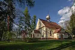 Saint Giles church in Domasłów