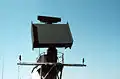 Late AN/SPS-39 installation on USS&nbsp;Richard E. Byrd&nbsp;(DDG-23) using same AN/SPA-72 antenna as AN/SPS-52