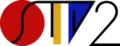 Dvojka's logo from 1993 to 1996