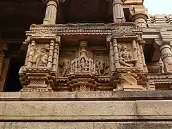 Damaged friezes