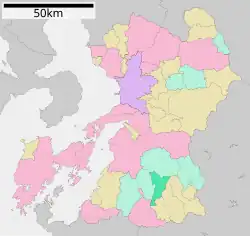 Location of Sagara