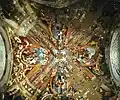 Frescoed ceiling of sacristy