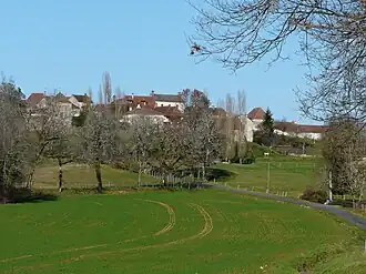 A general view of Saint-Jory-las-Bloux
