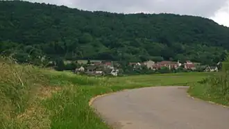 A general view of Saint-Mard-de-Vaux