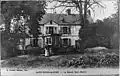 Old postcard showing the Manor house of Saint-Denis-de-Mere