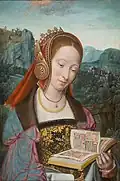 Master of Frankfurt, Saint Catherine; 1460 ca. 32.4 x 21.7&nbsp;cm; Oil on panel