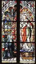 Stained glass at Saint Martin of Tours Church (Louisville, Kentucky)