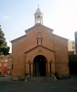 Western entrance