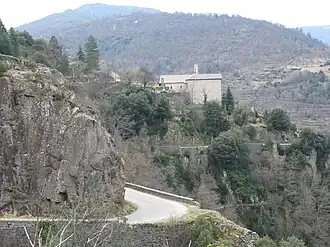 A general view of Sainte-Marguerite-Lafigère
