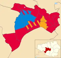 2004 results map