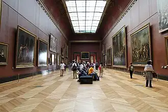 Salle Daru above the galerie Daru, also created under Napoleon&nbsp;III