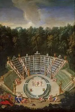 "La Salle de bal" by Jean Cotelle, ca. 1693