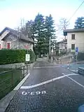 Urban design and site-specific art work in via Montefiori 19