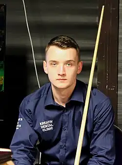 Sam Craigie sitting