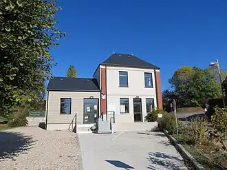 The town hall in Sancourt