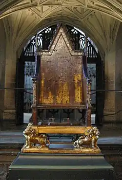 King Edward's Chair, Westminster Abbey, England